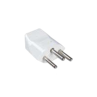 BACHMANN Schutzkontaktstecker Schweiz CH 10A / 250V weiss