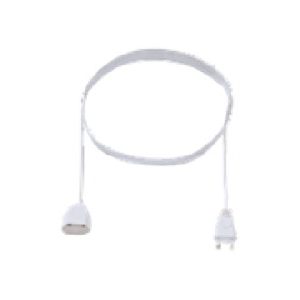 BACHMANN Euro-Verlängerung 230V/2,5A weiss 2m