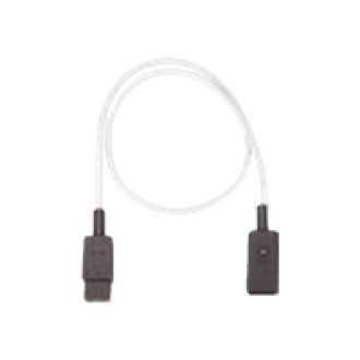 BACHMANN Verlängerung H05VV-F3G1,5 grau CEE 7/7 Schutzkontaktstecker C19 0,5m