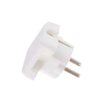 BACHMANN Schutzkontaktstecker braun flache AusfUhrung montierbar