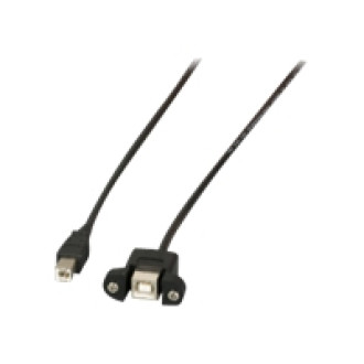EFB EFB USB B Stecker / B Buchse 1m High Speed USB2.0