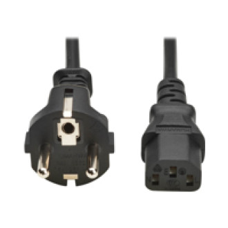 EATON TRIPPLITE Power cable power CEE 7/7m to power IEC 60320 C13 AC 100-250V 10 A 2m Black Europe