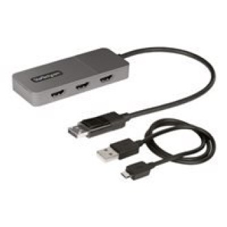 STARTECH.COM 3-Port MST Hub DisplayPort auf 3x 4K 60Hz HDMI Monitore DP 1.4multi-Monitor Video Adapter