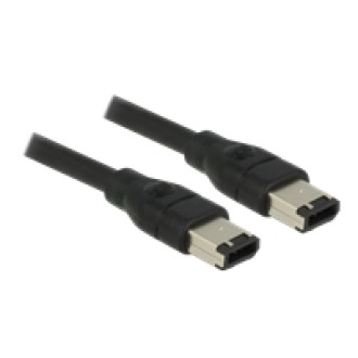 DELOCK Kabel FireWire 6 Pin Stecker > 6 Pin Stecker 0,5m
