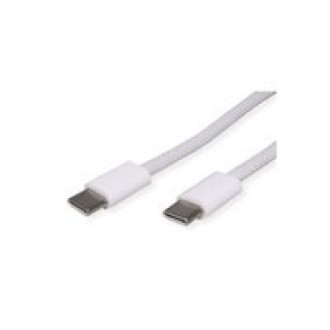 VALUE USB 2.0 Kabel Typ C-C ST/ST 60W weiss 2m
