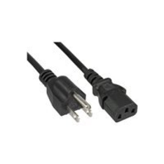 INLINE BULK 40er Netzkabel Netzstecker USA auf Kaltgeraetestecker C13 1,8m