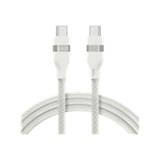 ANKER USB-C auf USB-C Kabel 90cm 240W Upcycled geflochten PCR Soft-touch weich und robust USB-IF zertifiziert weiss