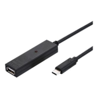 VALUE USB 2.0 Verlängerung aktiv mit Repeater A-C schwarz 15m