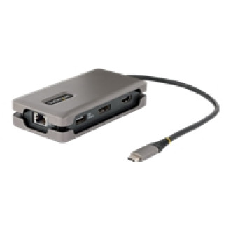 STARTECH.COM USB-C Multiport Adapter 4K 60Hz USB C HDMI/DisplayPort Adapter USB C Hub 100W PD Laptop USB C Dockingstation USB C auf