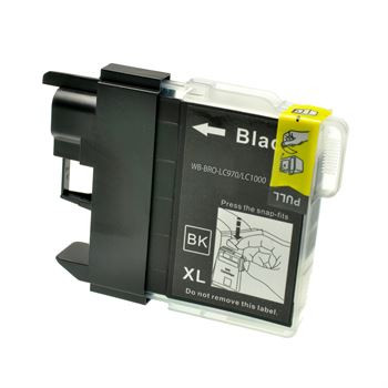 Cartouche d'encre (alternative) compatible with Brother LC1000BK black