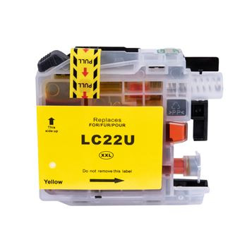 Cartouche d'encre (alternative) compatible with Brother LC22UY yellow