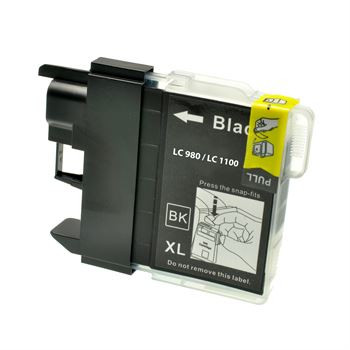 Cartouche d'encre (alternative) compatible with Brother LC980BK black