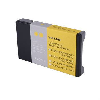 Cartouche d'encre (alternative) compatible with Epson C13T563400 yellow