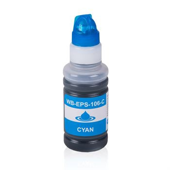 Bouteille d'encre (alternative) compatible with Epson C13T00R240 cyan