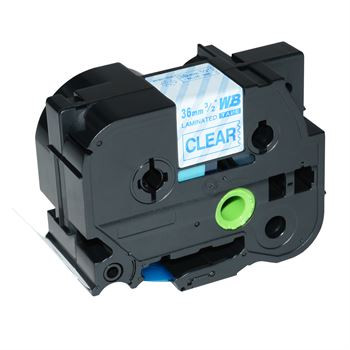 P-Touch (alternative) compatible with Brother TZE261 Blue Transparent