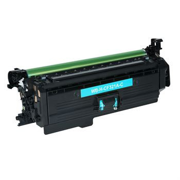 Toner cartridge (alternative) compatible with HP CF321A cyan