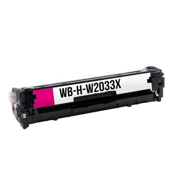 Toner cartridge (alternative) compatible with HP W2033X magenta