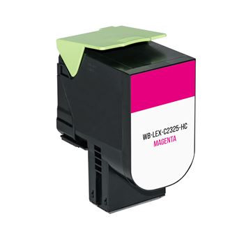 Toner cartridge (alternative) compatible with Lexmark C2320M0 magenta