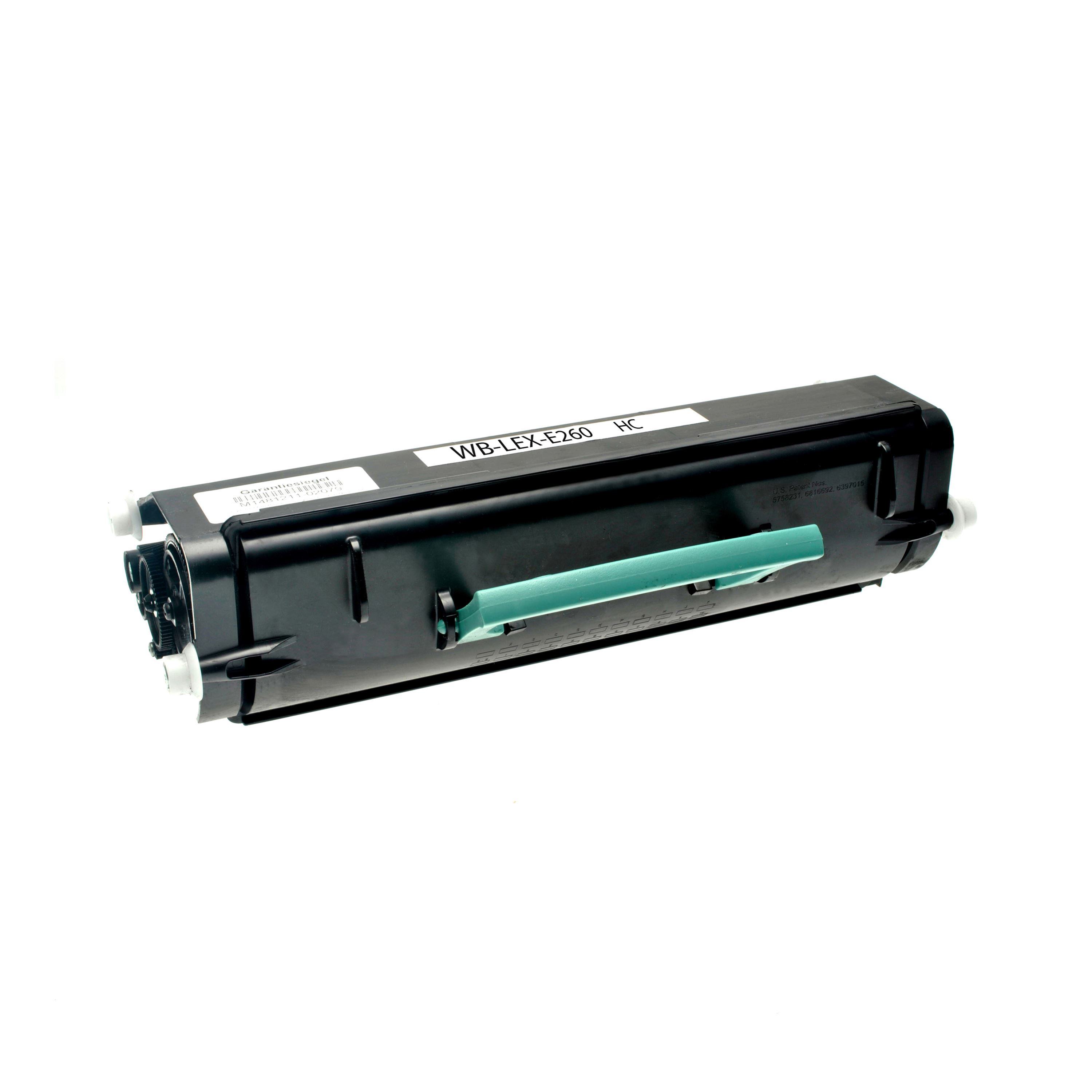 Toner cartridge (alternative) compatible with Lexmark E260A21E black