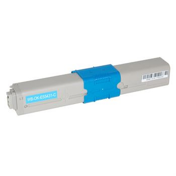 Toner cartridge (alternative) compatible with OKI 44973511 cyan