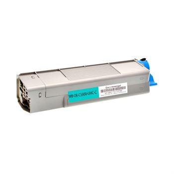 Toner cartridge (alternative) compatible with OKI 43381907 cyan