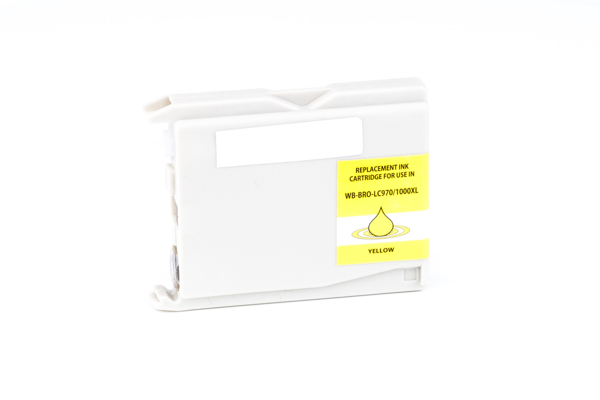 Ink cartridge (alternative) compatible with Brother  LC 970  LC 1000  yellow