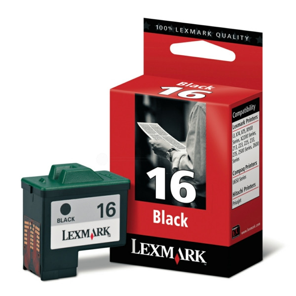 Original Printhead cartridge black Lexmark 0010N0016E/16 black