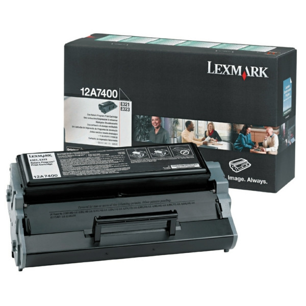 Original Toner black Lexmark 0012A7400 black