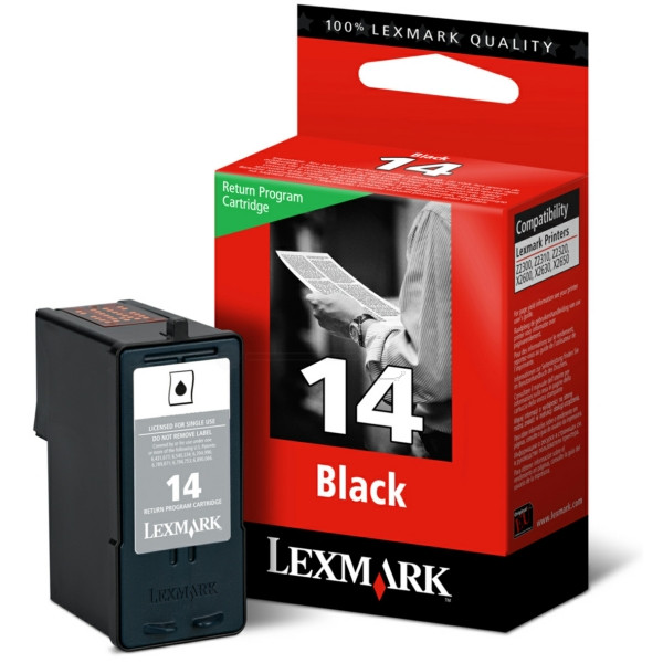 Original Printhead cartridge black Lexmark 0018C2090E/14 black