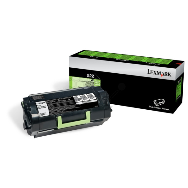 Original Toner black Lexmark 0052D2000/522 black