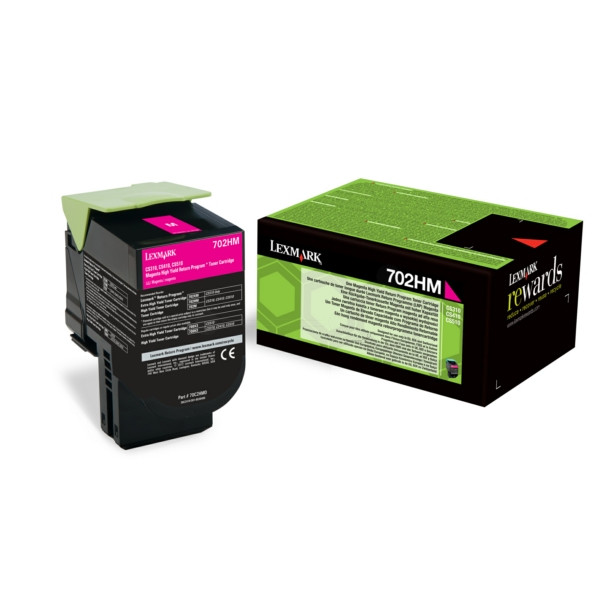 Original Toner magenta Lexmark 0070C2HM0/702HM magenta