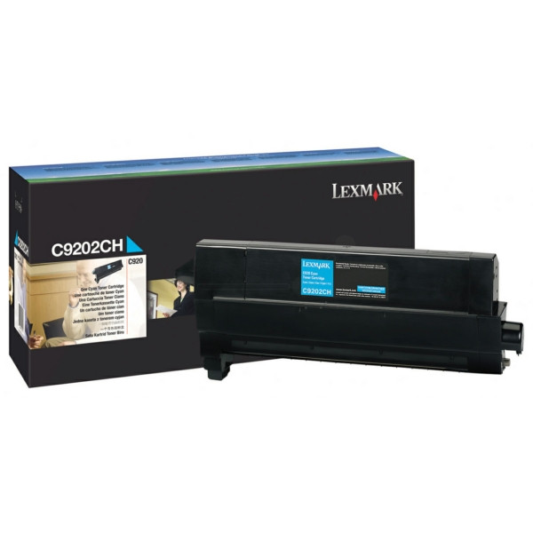 Original Toner cyan Lexmark 00C9202CH cyan