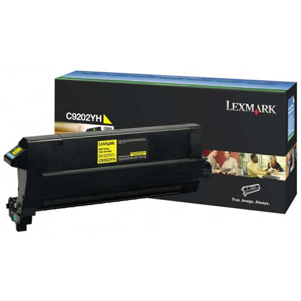 Original Toner yellow Lexmark 00C9202YH yellow
