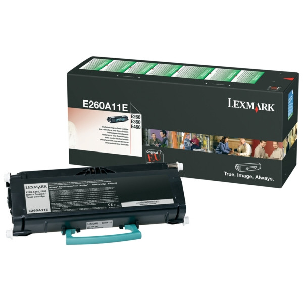 Original Toner black Lexmark 00E260A11E black