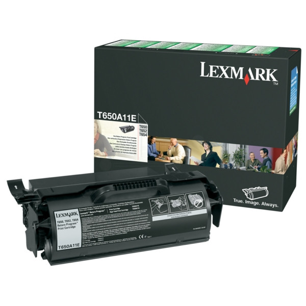 Original Toner black Lexmark 00T650A11E black