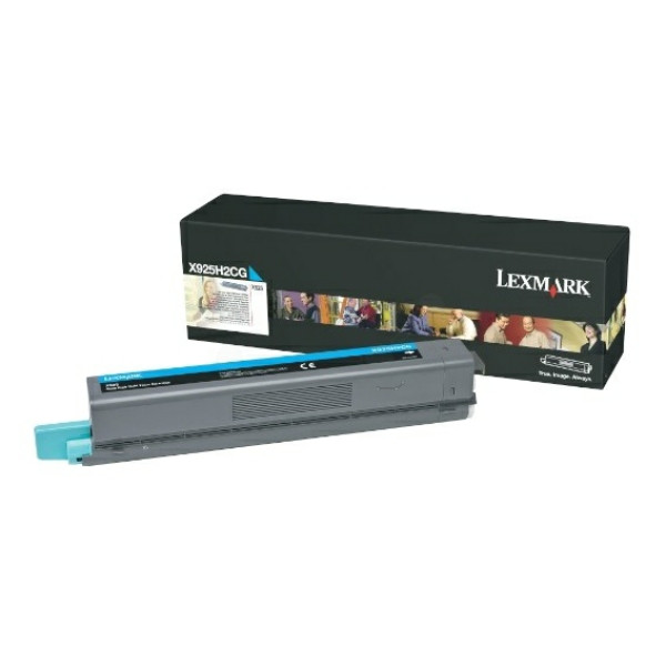 Original Toner cyan Lexmark 00X925H2CG cyan
