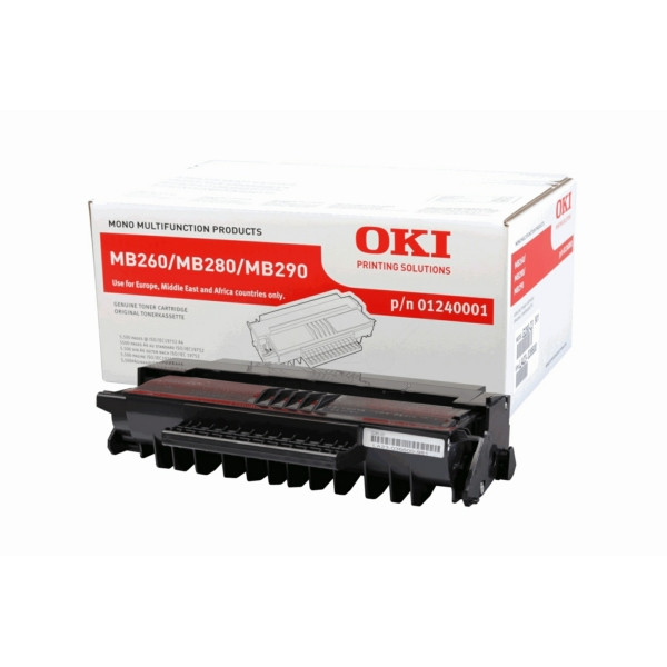 Original Toner black OKI 01240001 black