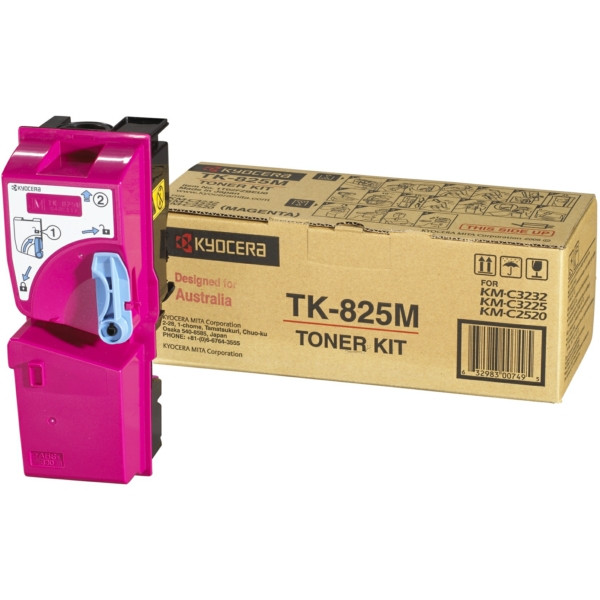 Original Toner magenta Kyocera 02FZBEU0/TK-825 M magenta