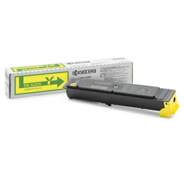 Original Toner yellow Kyocera 02R5ANL0/TK-5205 Y yellow