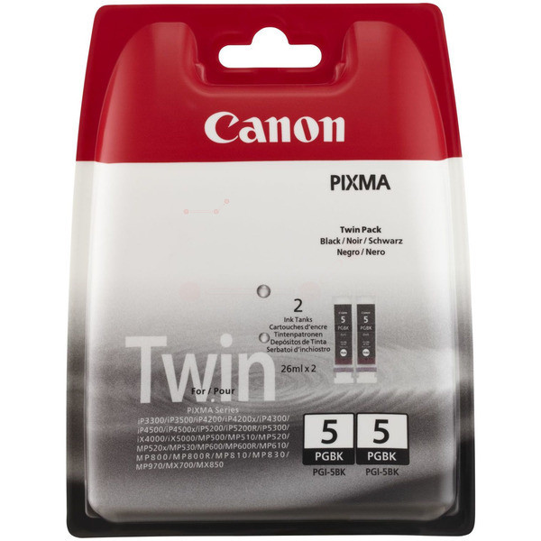 Original Ink cartridge black Canon 0628B025/PGI-5 BK black