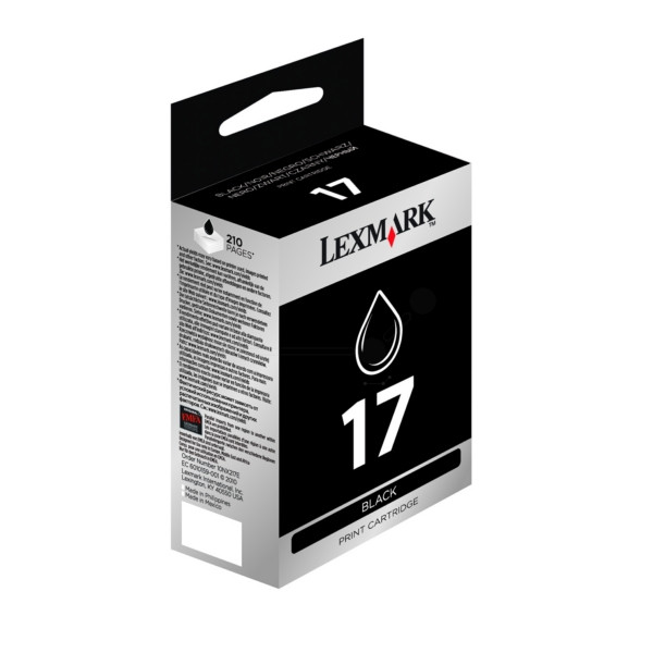 Original Printhead cartridge black Lexmark 10NX217E/17HC black