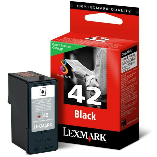 Original Printhead cartridge black Lexmark 18Y0142E/42 black
