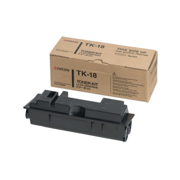 Original Toner schwarz Kyocera 1T02FM0EU0/TK-18 schwarz