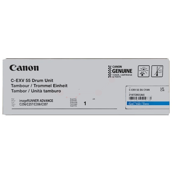 Original Drum kit cyan Canon 2187C002/C-EXV 55 cyan