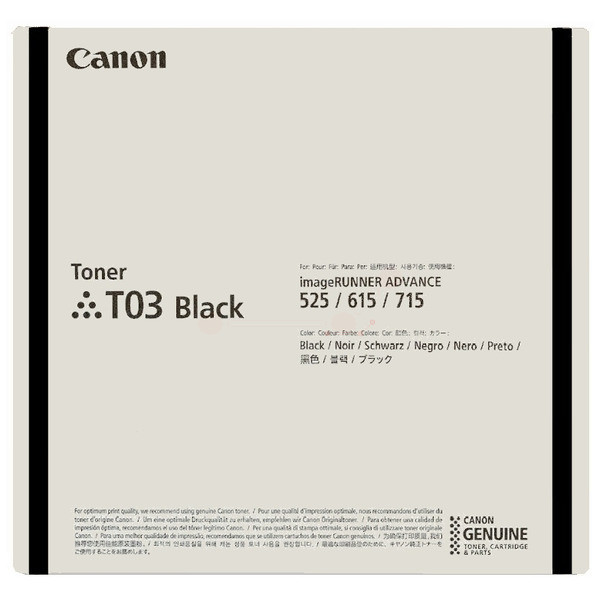 Original Toner black Canon 2725C001/T03 black