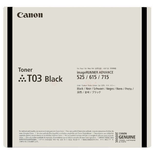 canon toner t03 black