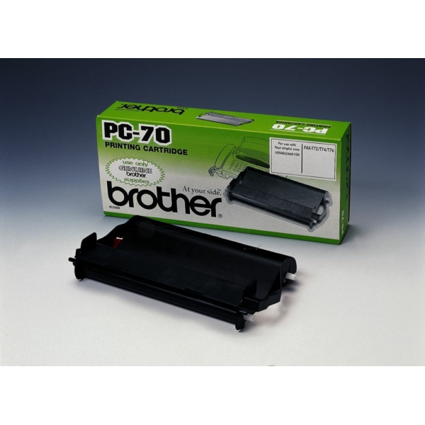 Original Thermal-transfer roll Brother 27717 black