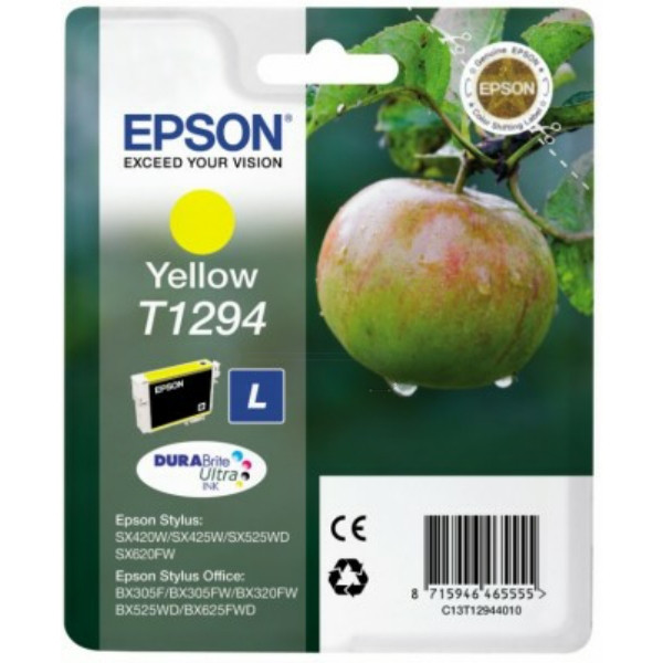 Original Ink cartridge yellow Epson 2944010/T1294 yellow