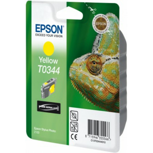 Original Ink cartridge yellow Epson 3444010/T0344 yellow