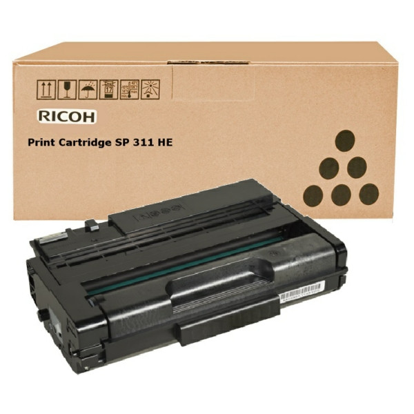 Original Toner schwarz Ricoh 407246/TYPE SP 311 HE schwarz